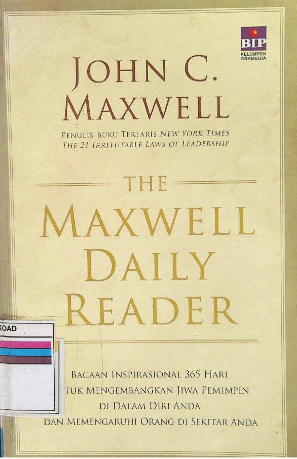 THE MAXWELL DAILY READER